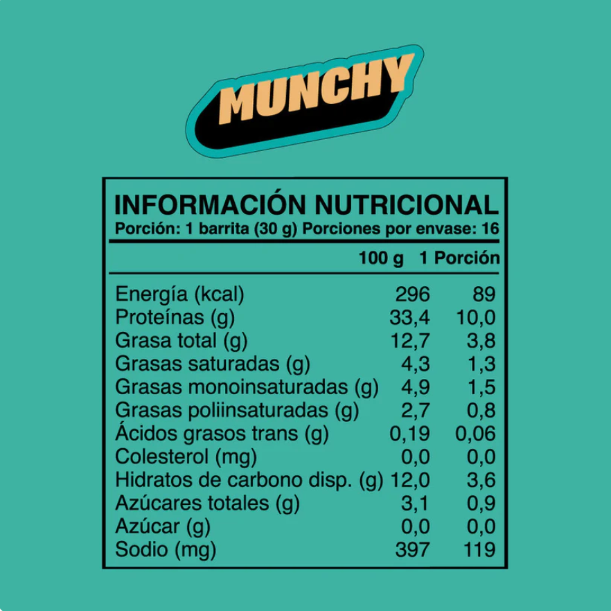 12 cajas Wild Protein Munchy Chocolate Chips - 16 unidades c/u