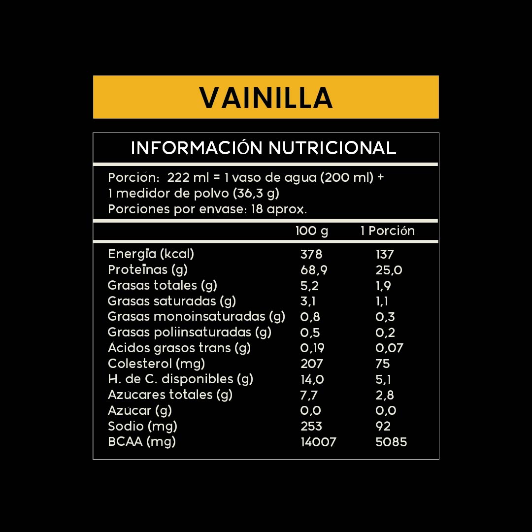 Wild Protein Whey sabor Vainilla (653 g)