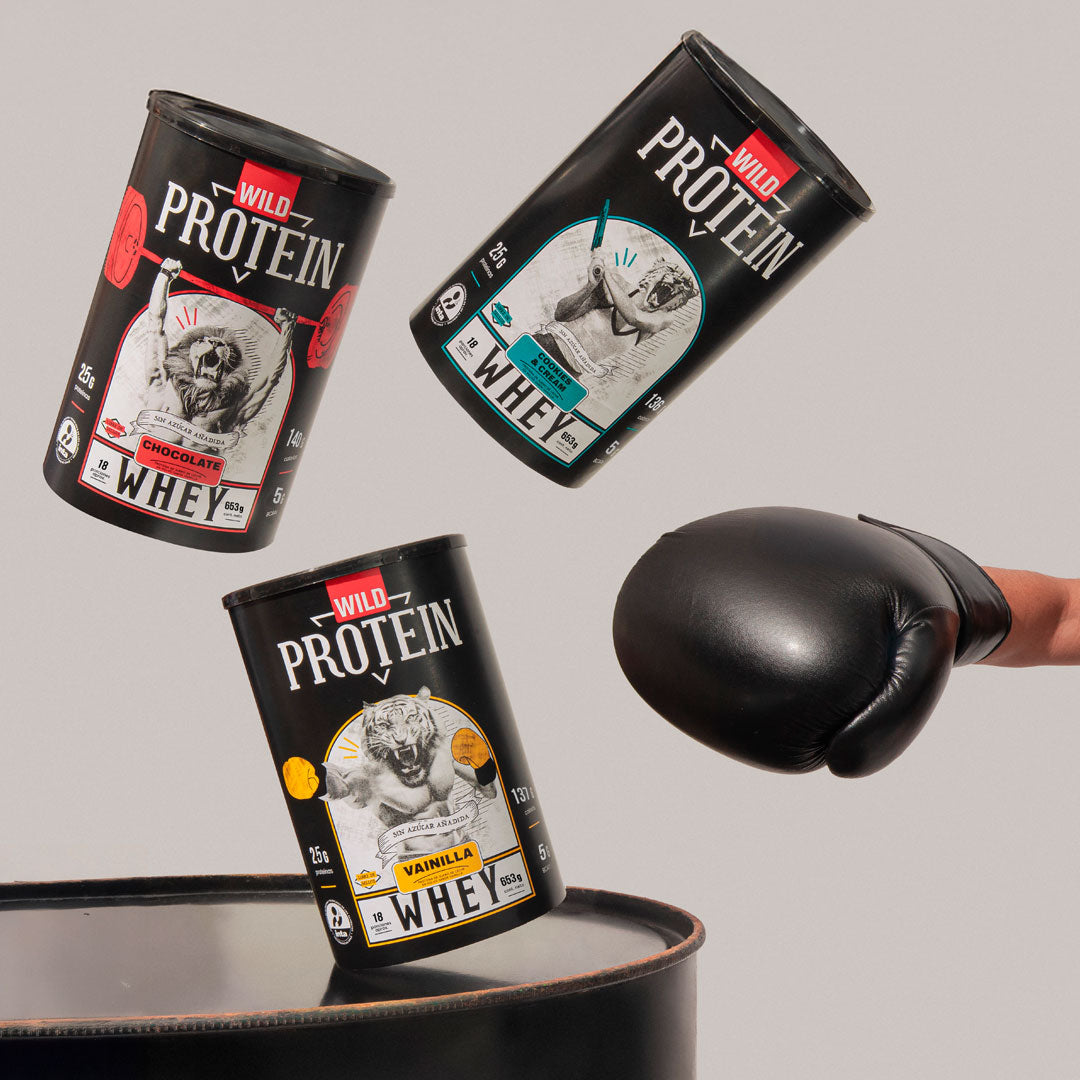 Wild Protein Whey sabor Vainilla (653 g)
