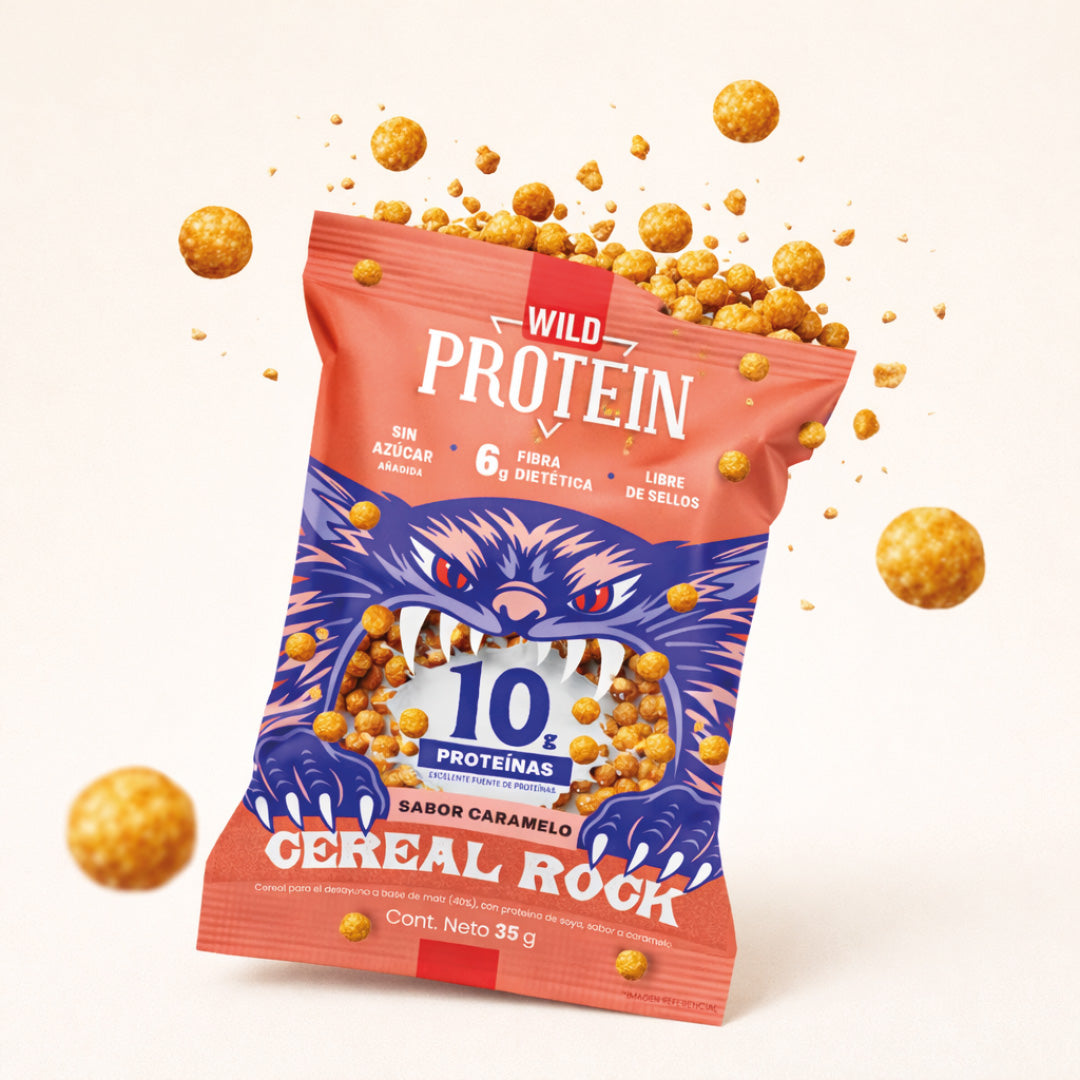 Wild Protein Cereal Caramelo Mini - x24 sachet de 35g c/u