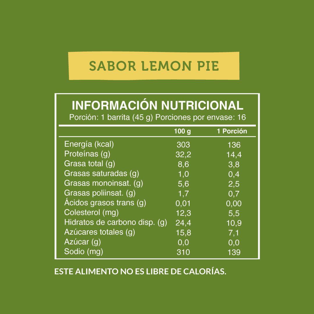 Wild Protein Lemon Pie - 16 unidades