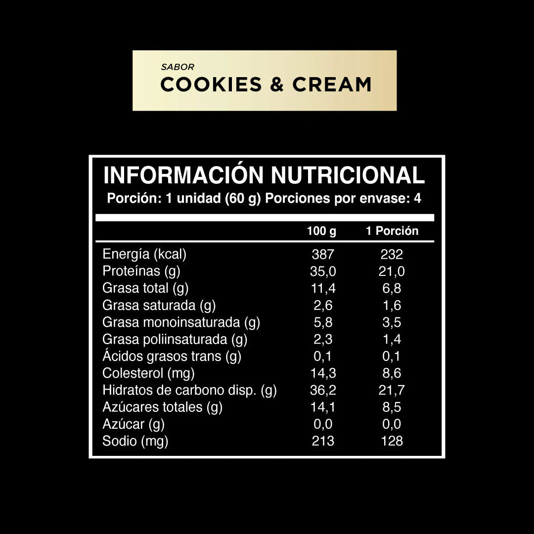 12 cajas Wild Protein Pro Cookies & Cream - 4 unidades c/u