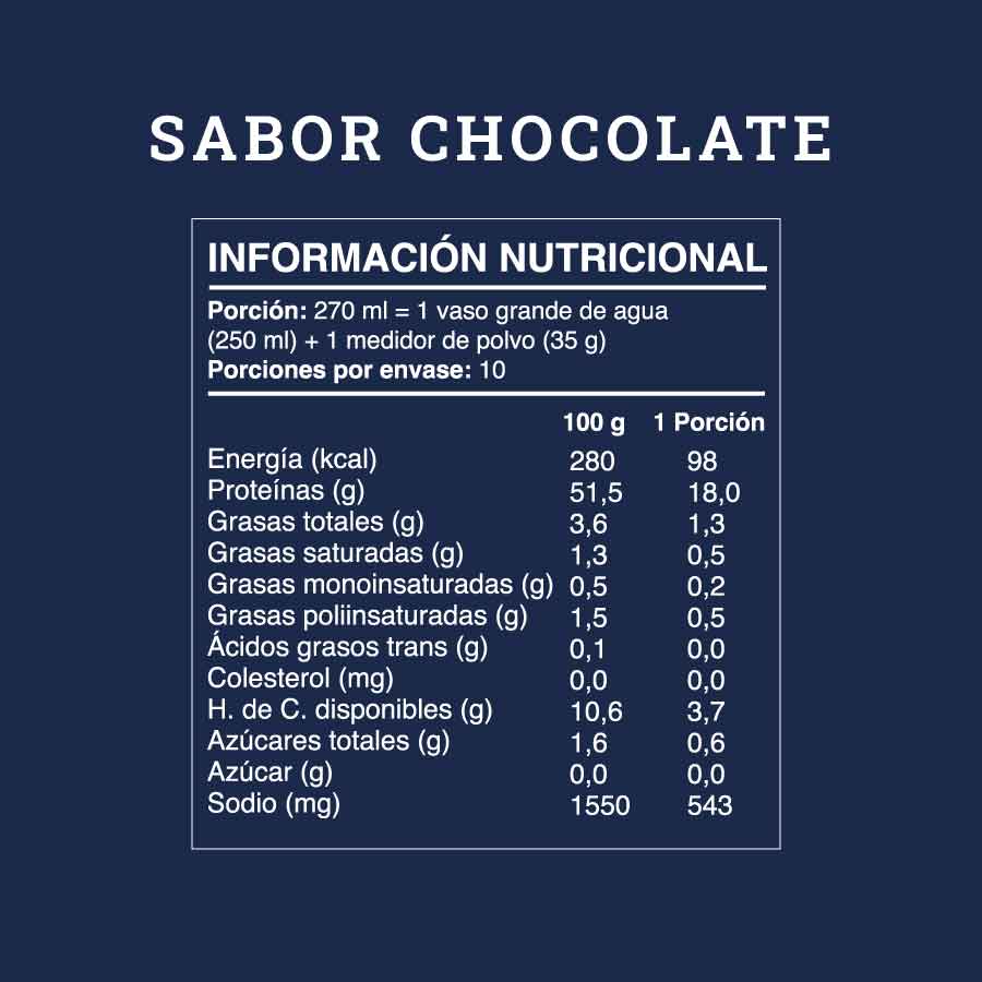 Shake en Polvo Vegano sabor Chocolate (350 g)