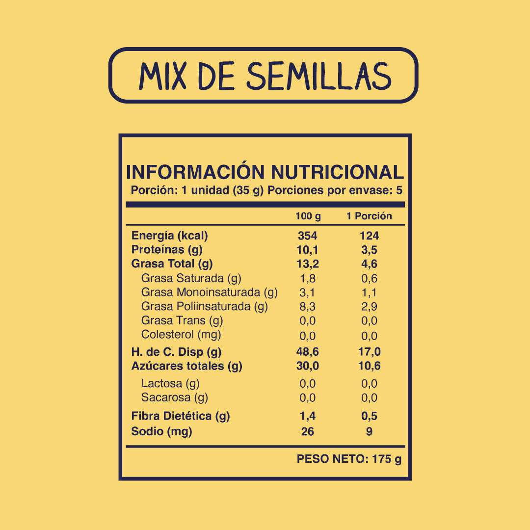 12 cajas Soul Bar Semillas Ancestrales - 5 unidades c/u