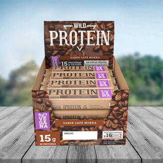 Wild Protein Vegana Mokka 16 unidades