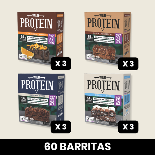 Pack Wild Protein Vegana 5 Unidades