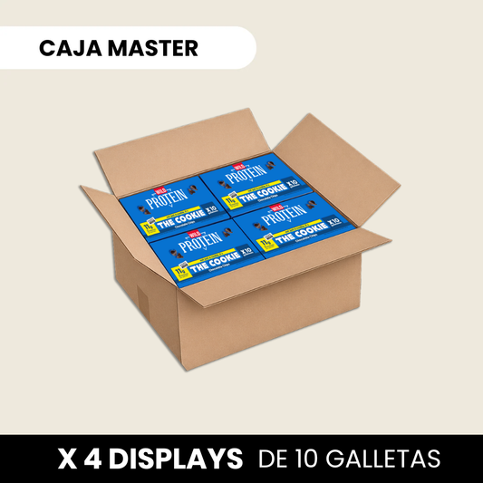 Wild Protein Cookie Chocolate Chips - x4 display de 10 uds