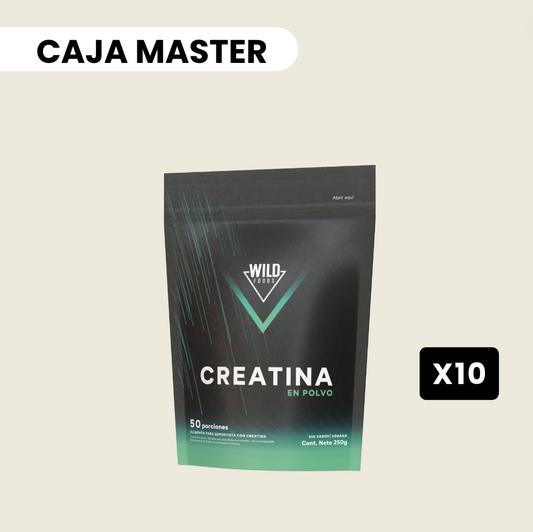 10 Creatinas en polvo - 250 gr c/u