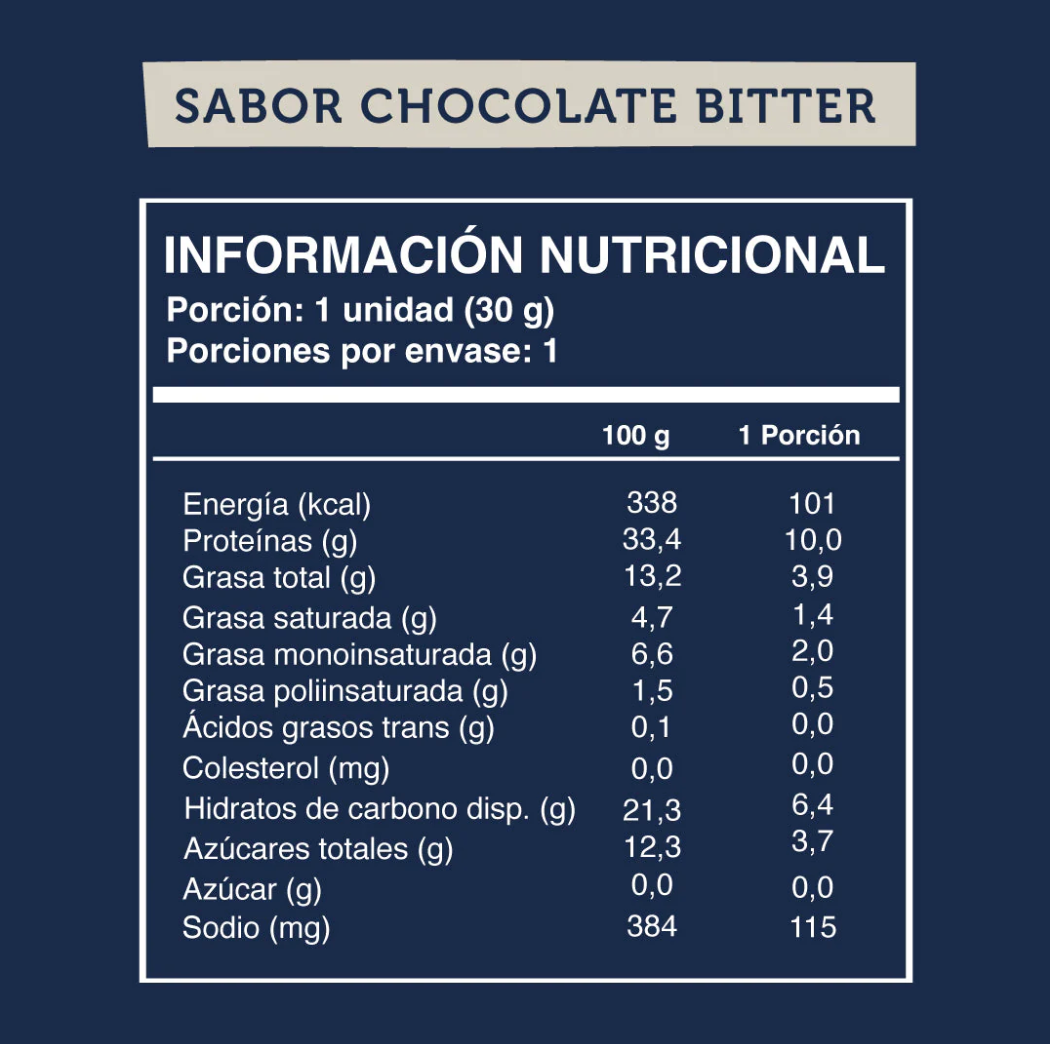 10 cajas Wild Protein Mini Vegana Chocolate Bitter - 24 unidades c/u