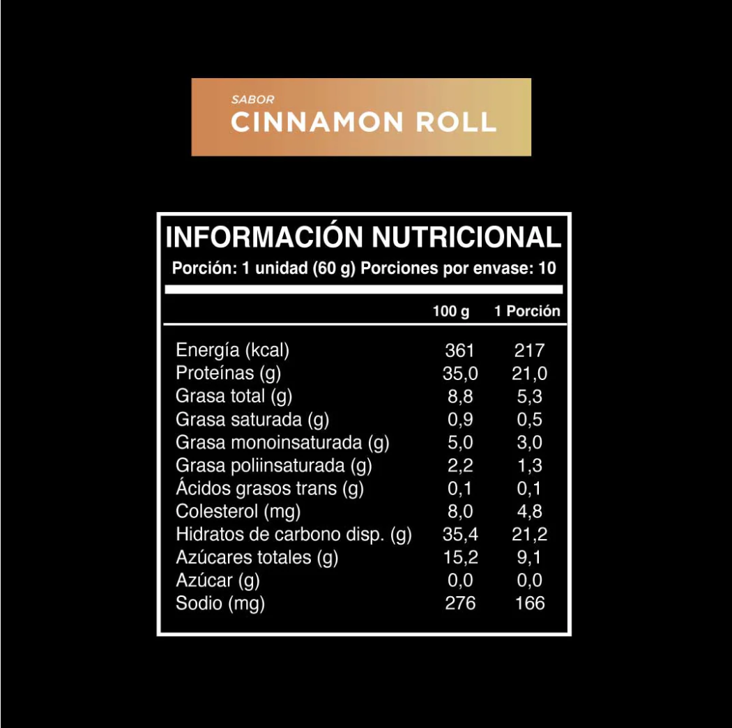 10 cajas Wild Protein Pro Cinnamon Roll - 10 unidades c/u