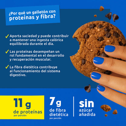Wild Protein Cookie Chocolate Chips 10 unidades