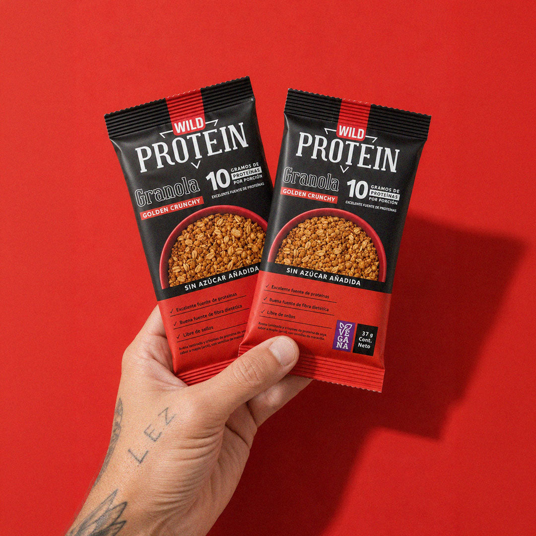 Wild Protein Granola Golden Mini - x30 sachet de 37g c/u