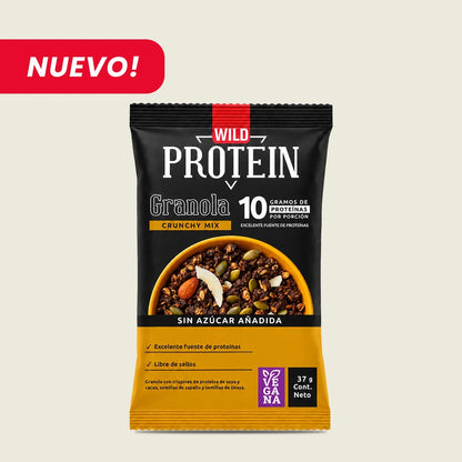 Wild Protein Granola  Mix Semillas Mini - x30 sachet de 37g c/u
