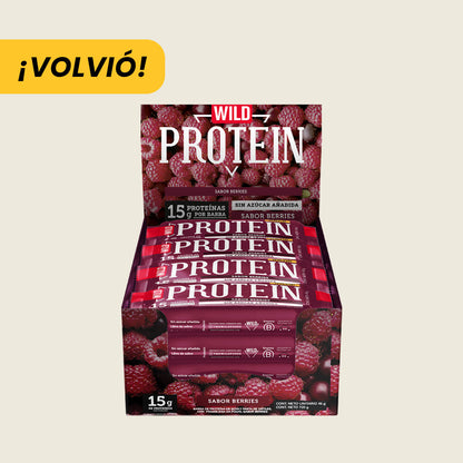 Wild Protein Berries - x12 display de 16 uds