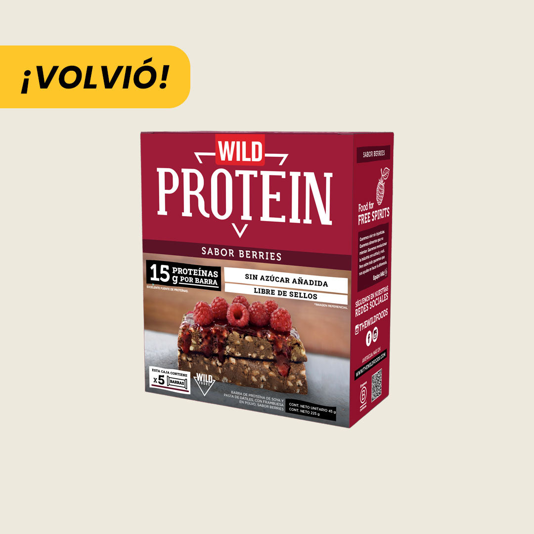 Wild Protein Berries - x12 display de 5 uds