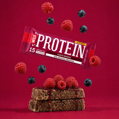 Wild Protein Berries - x12 display de 16 uds