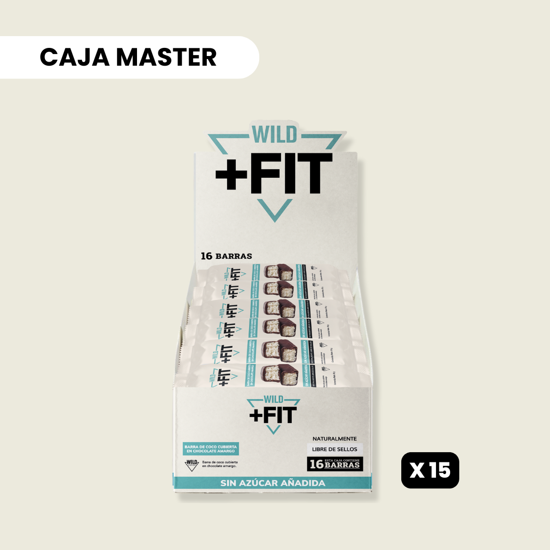 15 cajas Wild Fit Coco - 16 unidades c/u