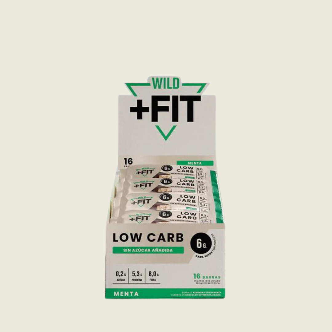 Wild Fit Almendra Menta 16 unidades