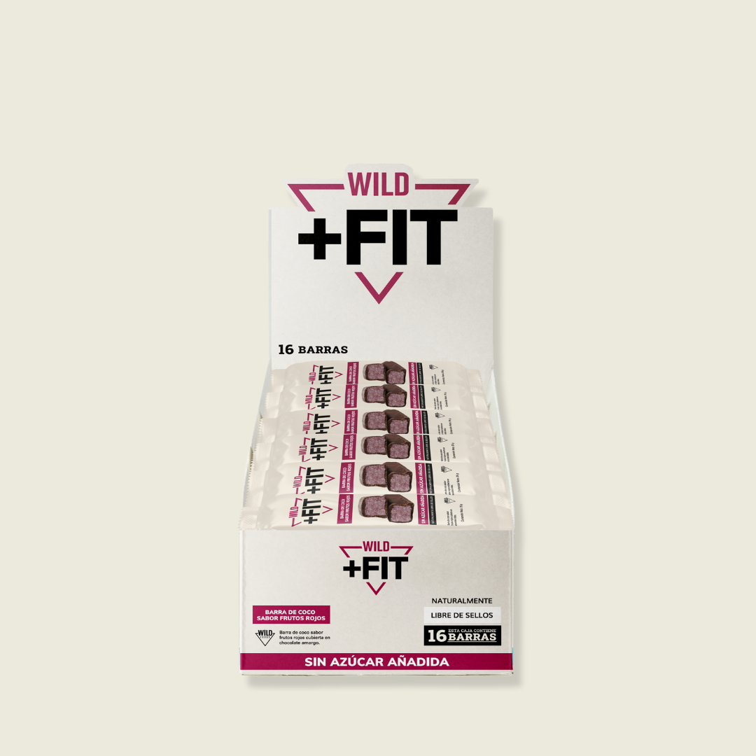 Wild Fit Coco Berries 16 unidades