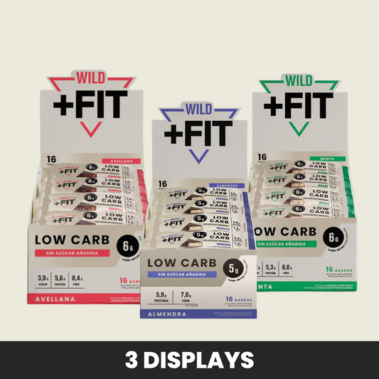 Pack Wild Fit Low Carb - 3 displays