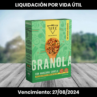 Granola Soul Manzana Canela 200 g | Liquidación