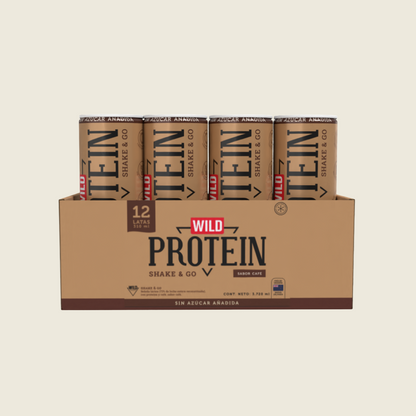 Protein Shake&Go Café (310 ml) - 12 unidades