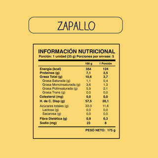Soul Bar Zapallo 35 grs (5 u.) | Liquidación