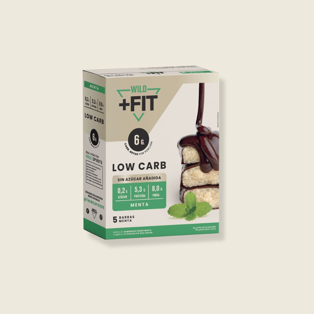 Wild Fit Almendra Menta - 5 unidades