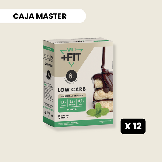 12 Cajas Wild Fit Almendra Menta 5 Unidades c/u