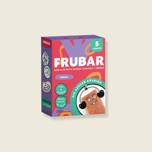 Frubar Barra de Fruta Cereza (5 unidades)