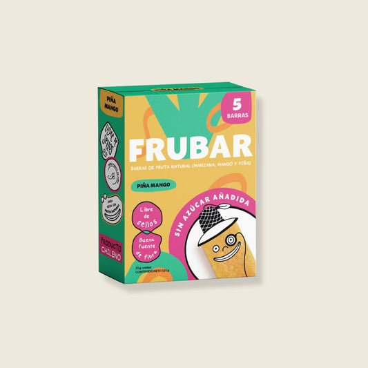 Frubar Barra de Fruta Mango Piña (5 unidades)