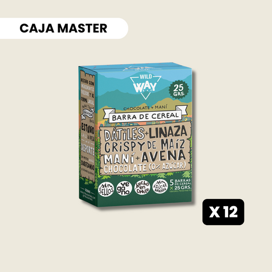 12 Cajas Way Bar 5 unidades (25g)