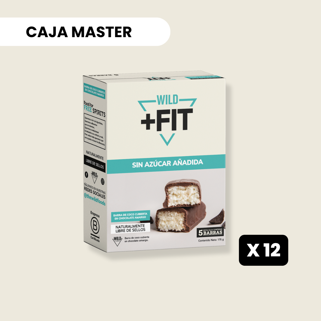 12 Cajas Wild Fit Coco 5 unidades c/u