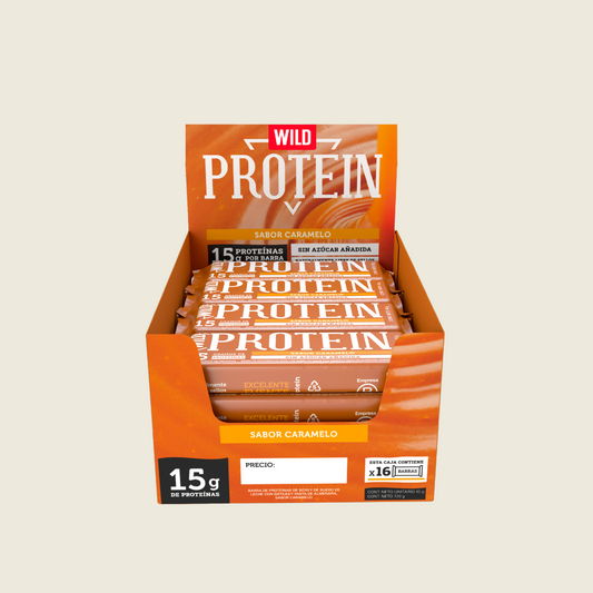 Wild Protein Caramelo - 16 unidades