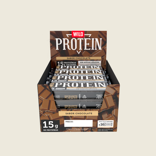 Wild Protein Chocolate - 16 unidades