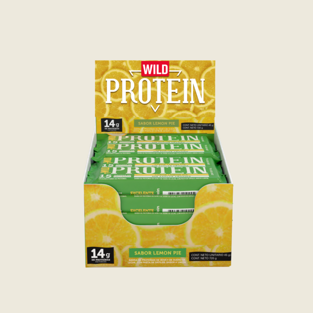 Wild Protein Lemon Pie - 16 unidades
