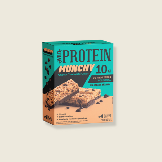 Wild Protein Munchy Chocolate Chips 4 unidades