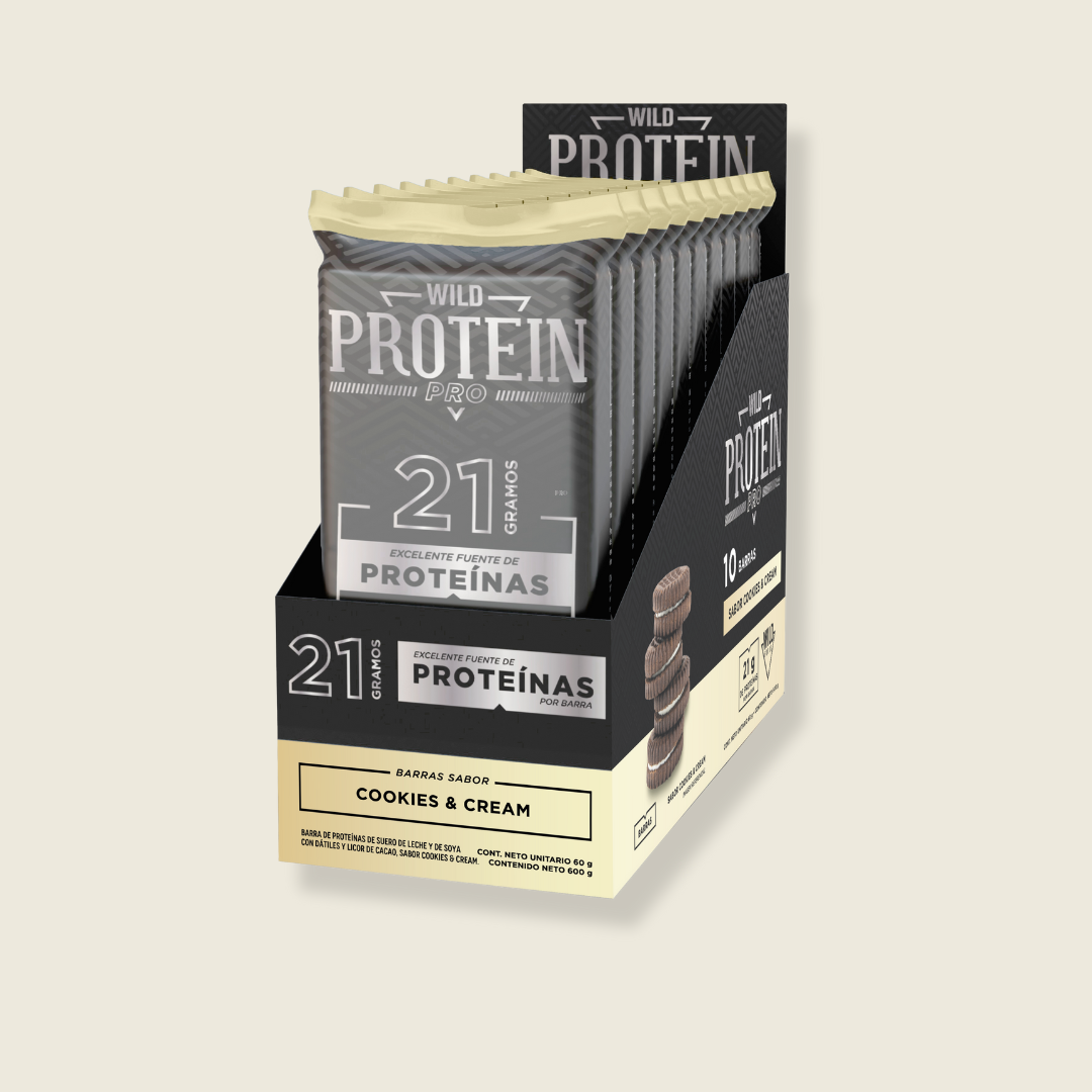 Wild Protein Pro Cookies & Cream 10 unidades