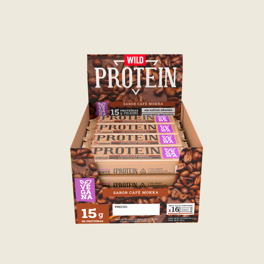 Wild Protein Vegana Mokka - 16 unidades