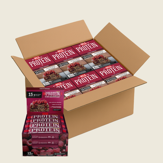 Wild Protein Berries - x12 display de 16 uds