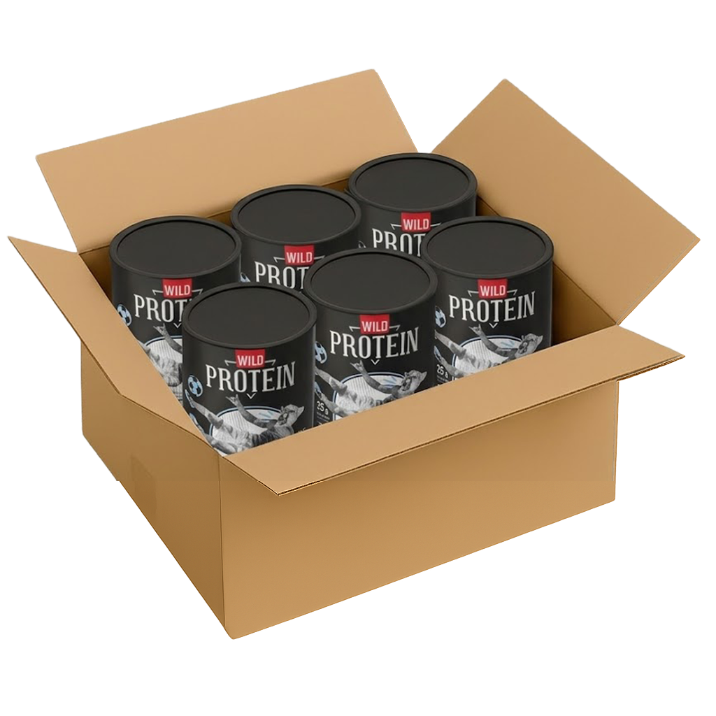 Wild Protein Whey sabor Neutro - x6 tarros de 653 g c/u