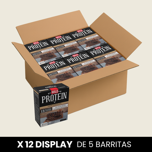 Wild Protein Chocolate - x12 display de 5 uds