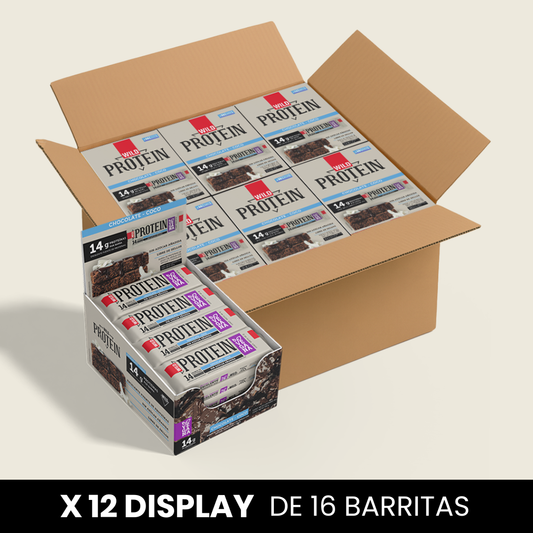 Wild Protein Vegana Chocolate Coco - x12 display de 16 uds