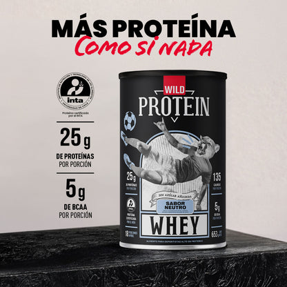 Wild Protein Whey sabor Neutro (653 g)