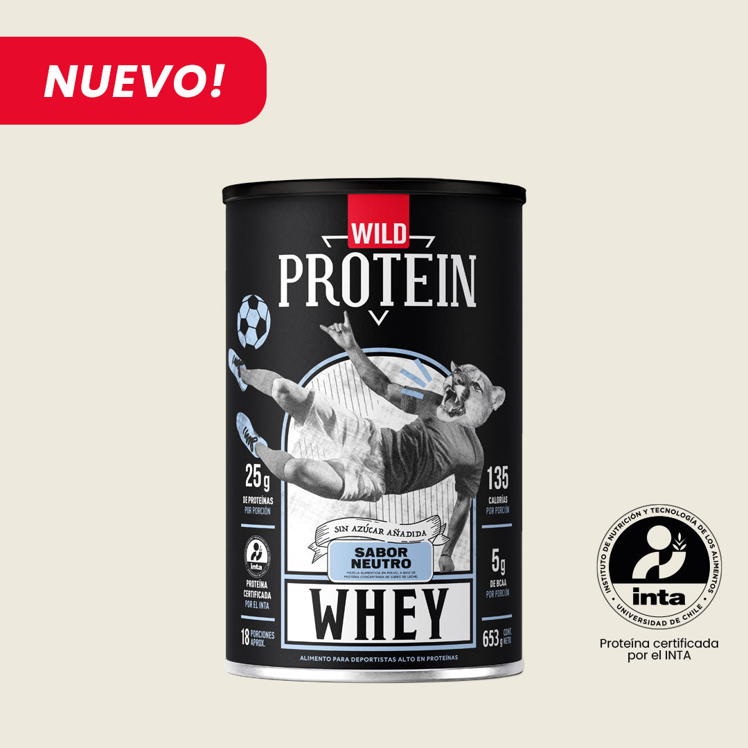 Wild Protein Whey sabor Neutro (653 g)