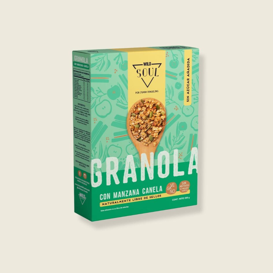 Granola Soul Manzana Canela (200 grs.)