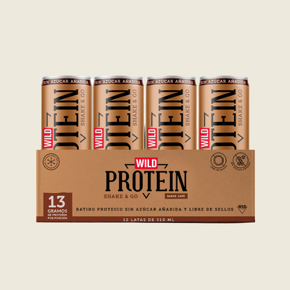 Pack Shake&Go Café - 6 cajas master de 12 uds (310 ml c/u)