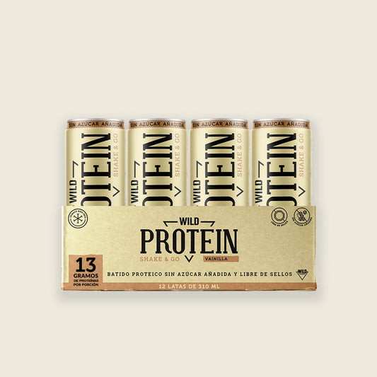 Pack Shake&Go Vainilla - 6 cajas master de 12 uds (310 ml c/u)