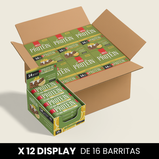 Wild Protein Lemon Pie - x12 display de 16 uds