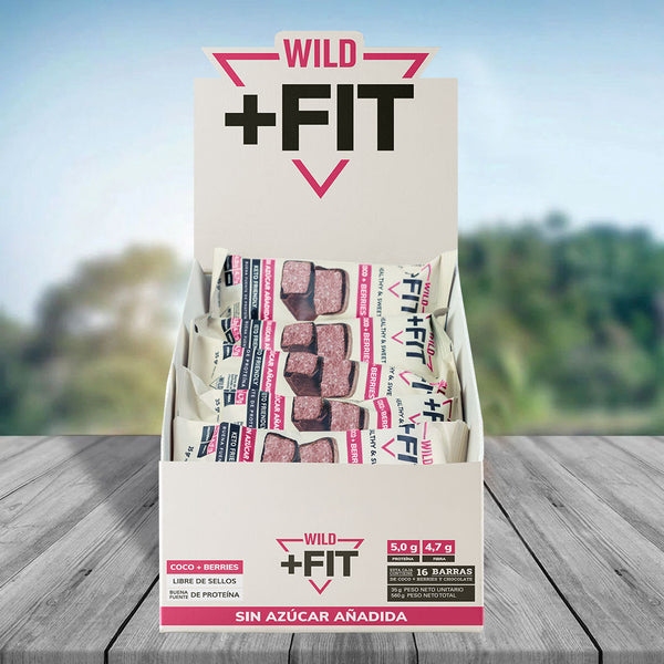 Wild Fit Coco Berries 16 Unidades
